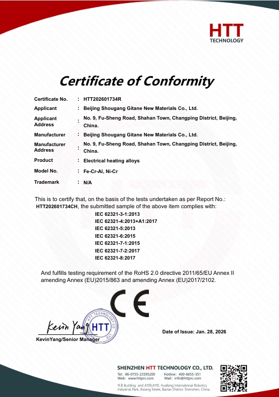 ISO Certificates