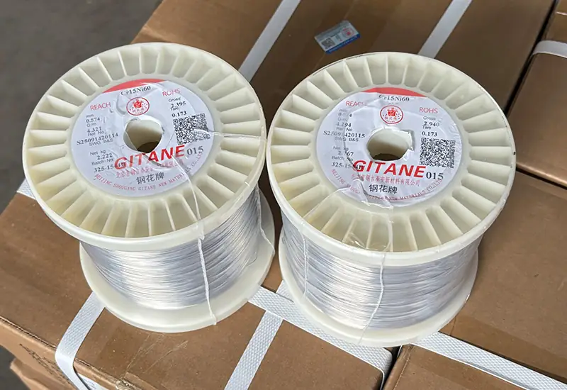 cr15ni60 nickel chromium alloy | high temp electric heating material for industrial furnaces spark
