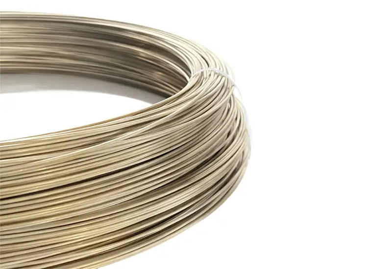 spark golden electric heating alloy wire: high performance pre oxidized finish