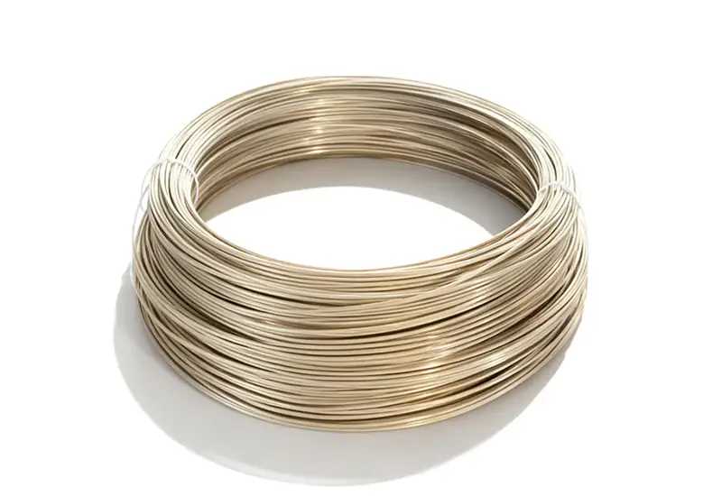 spark golden electric heating alloy wire: high performance pre oxidized finish