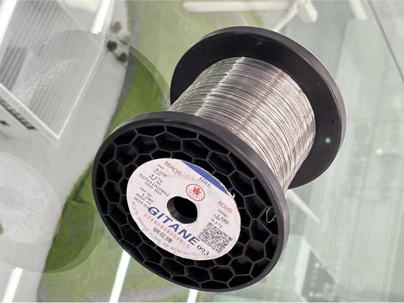 HRE FeCrAl alloy resistance wire for high-temperature furnace heating elements, GITANE premium material banner