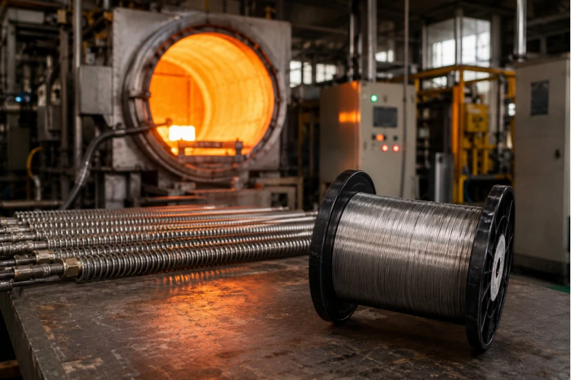 industrial resistance wire heating element furnace failure analysis